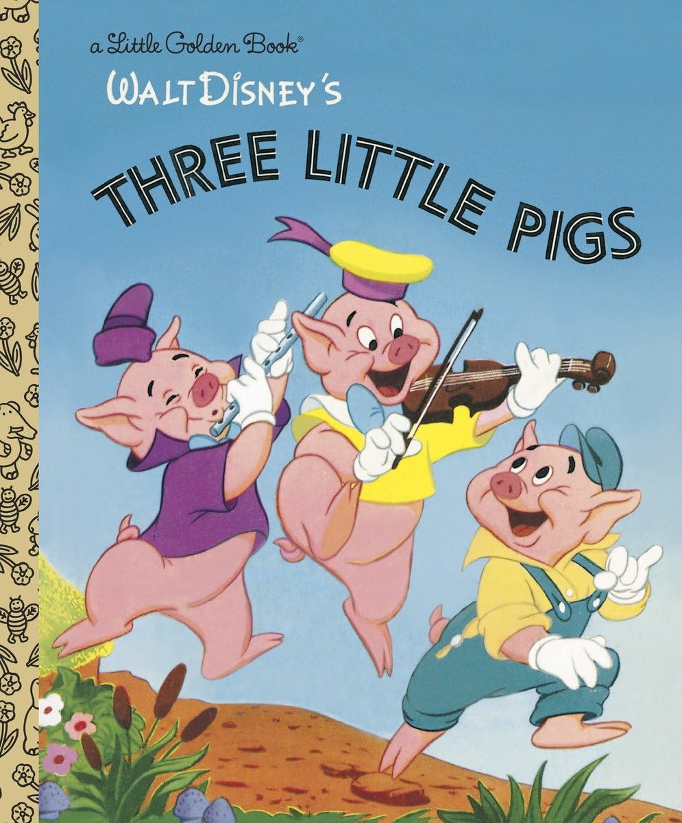 The Three Little Pigs (Disney Classic) (Little Golden Book)