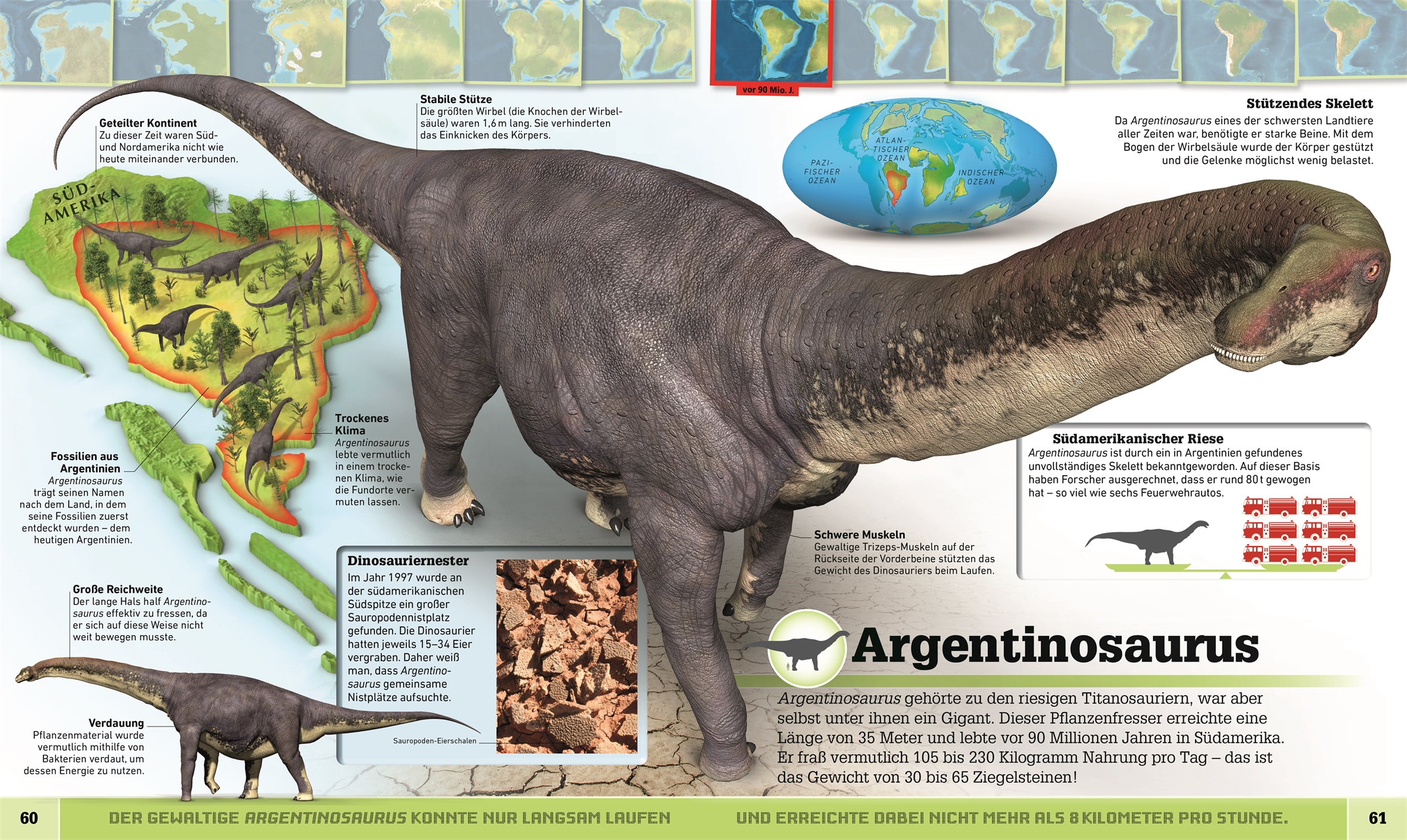 Wo in aller Welt. Dinosaurier-Atlas