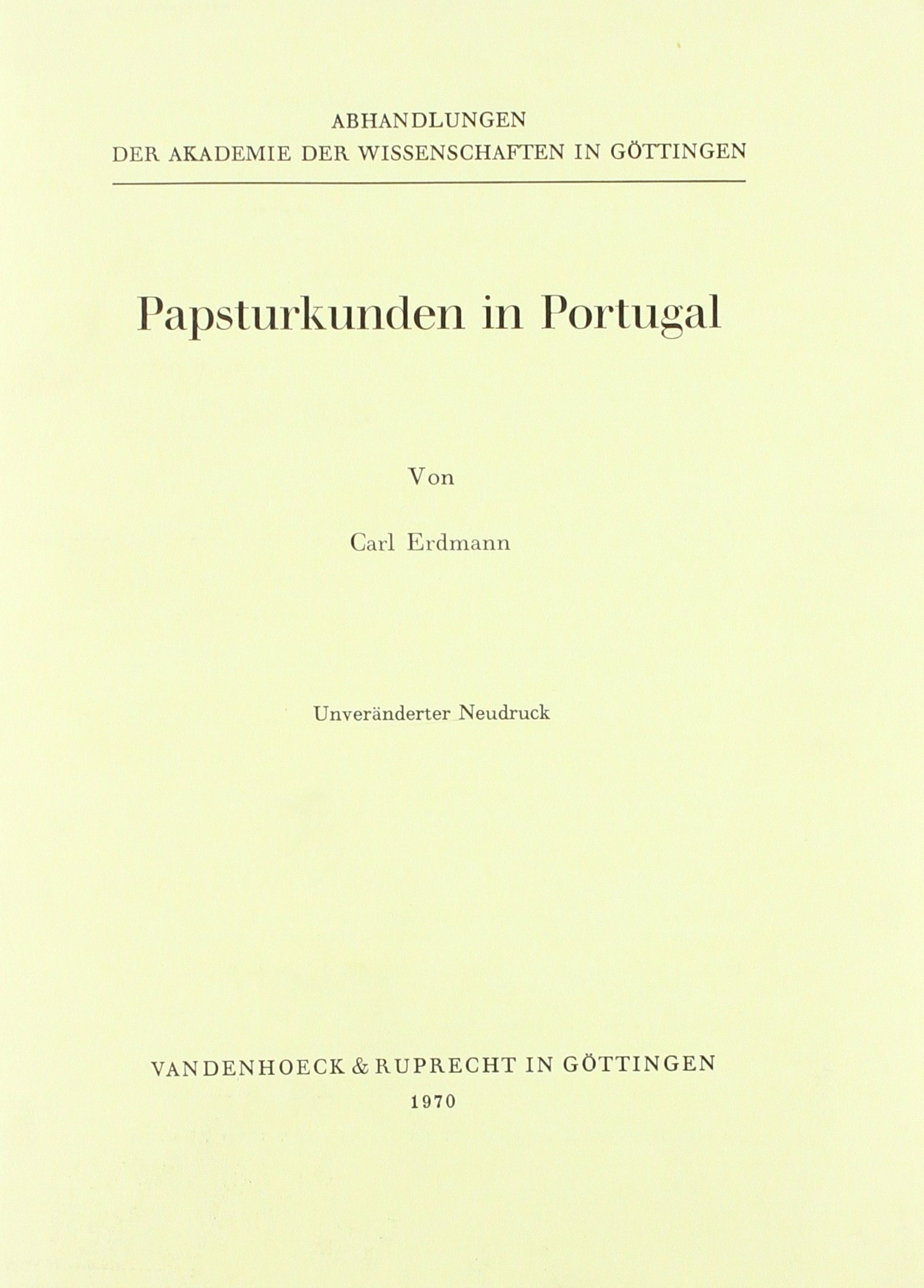 Papsturkunden in Portugal