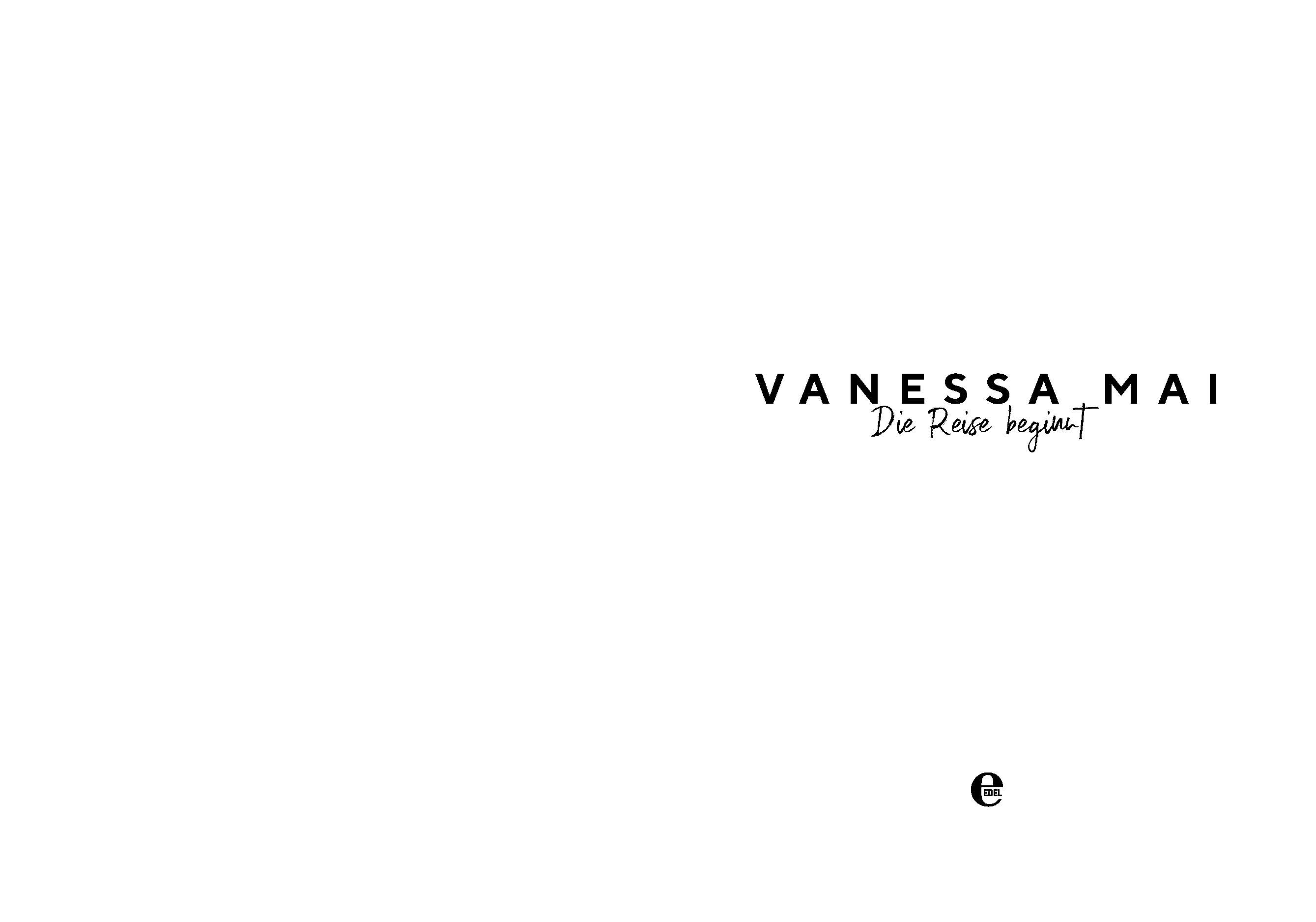 VANESSA MAI - Die Reise beginnt