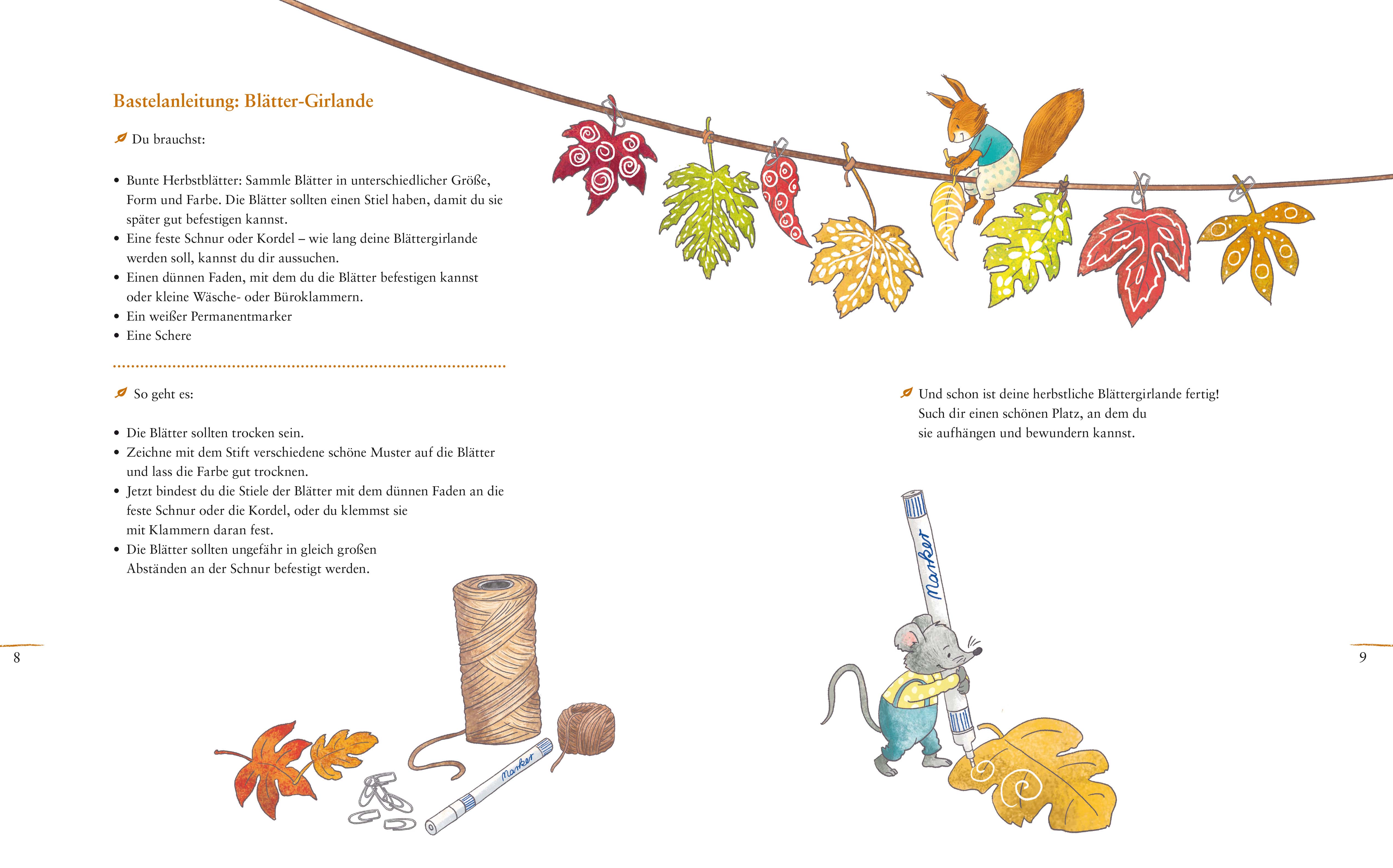 Herbstlaub und Laternenlicht Herbstlaub und Laternenlicht