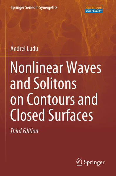 Nonlinear Waves and Solitons on Contours and Closed Surfaces