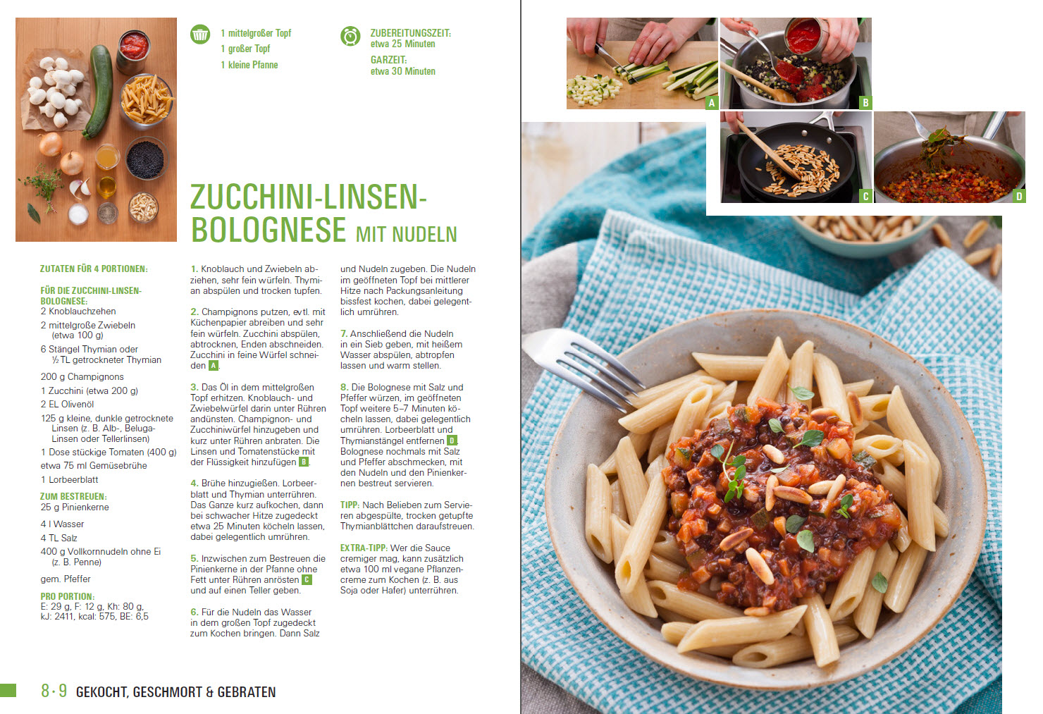 Grundkochbuch vegetarisch
