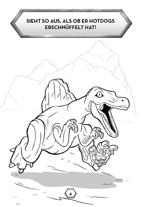 LEGO® Jurassic World™ – Mein Maxi Mal- und Rätselblock