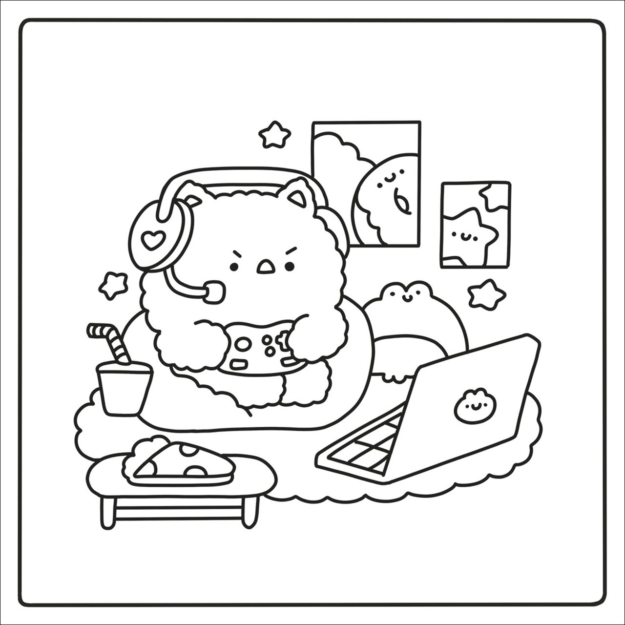 Cute & Cozy Coloring - Hygge Moments