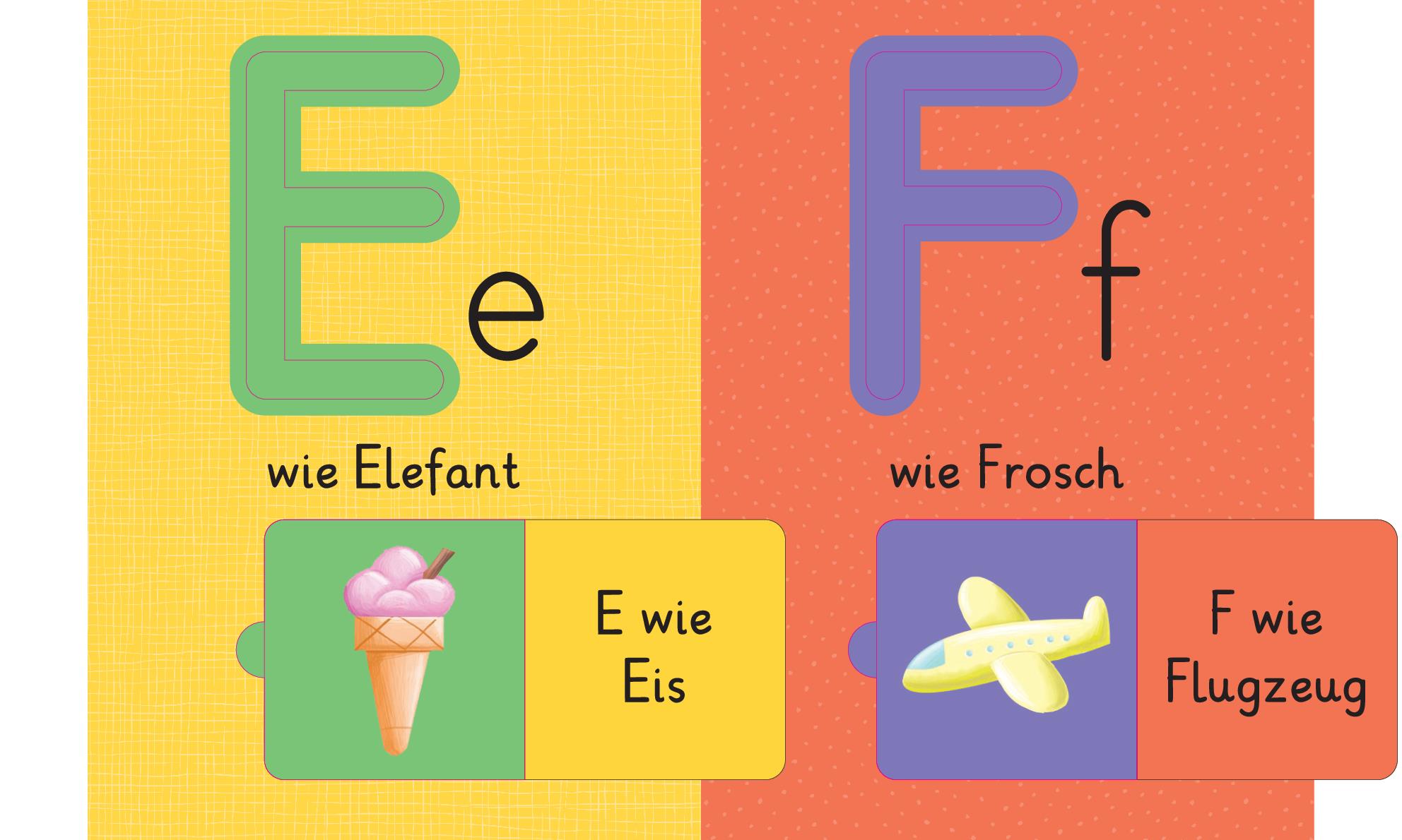 Mein erstes Buchstaben-Lernbuch mit Spurrillen und Klappen