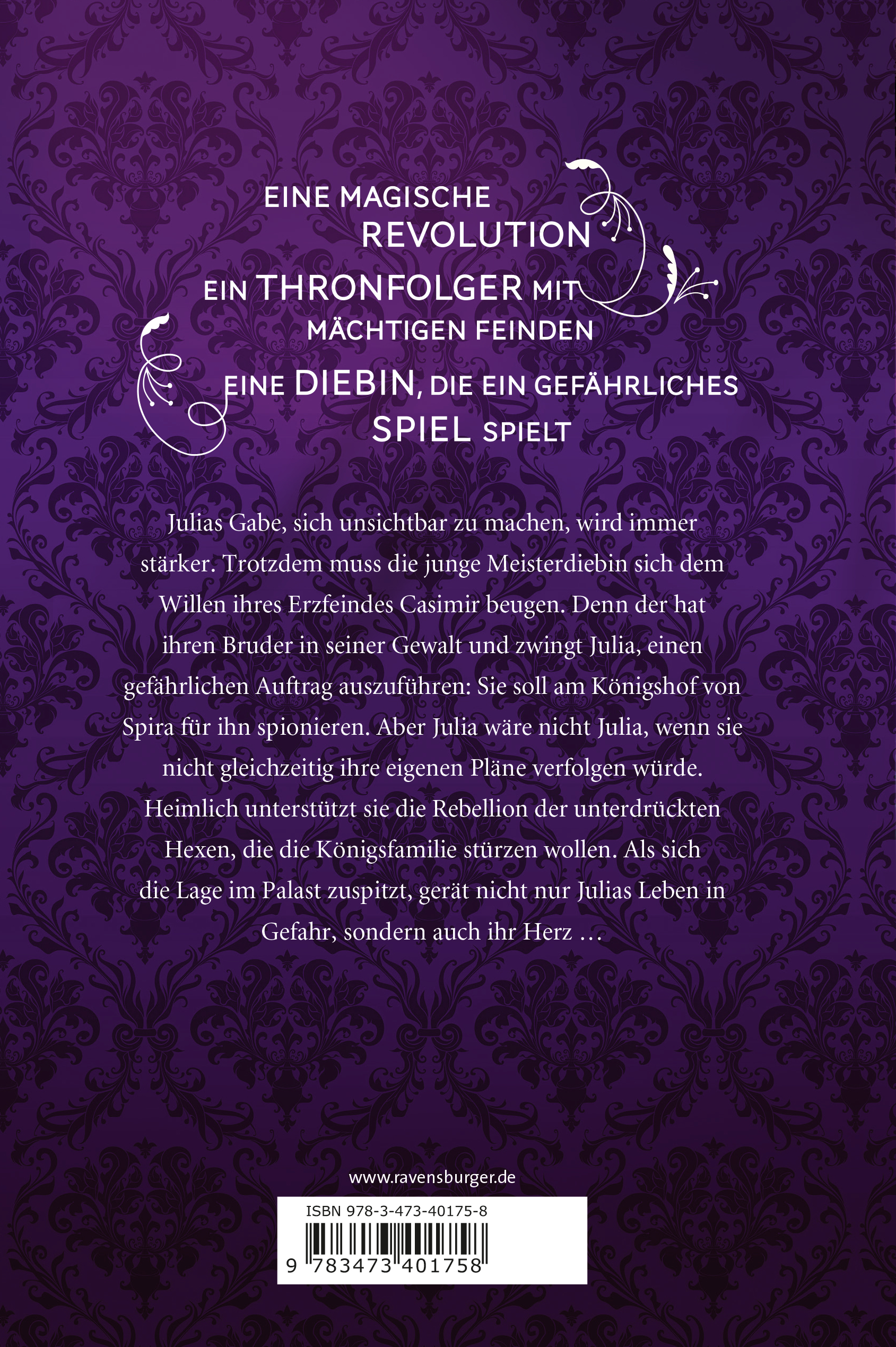 Schattendiebin, Band 3: Der letzte Verrat Schattendiebin, Band 3: Der letzte Verrat
