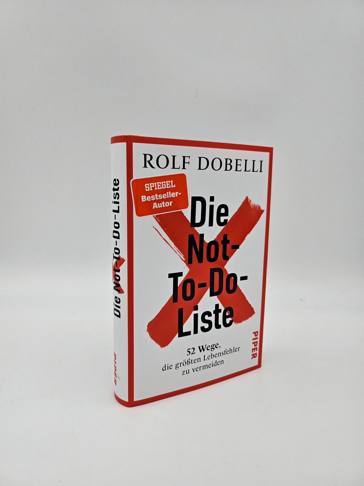 Die Not-To-Do-Liste