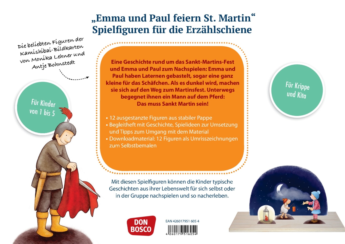Emma und Paul feiern St. Martin.