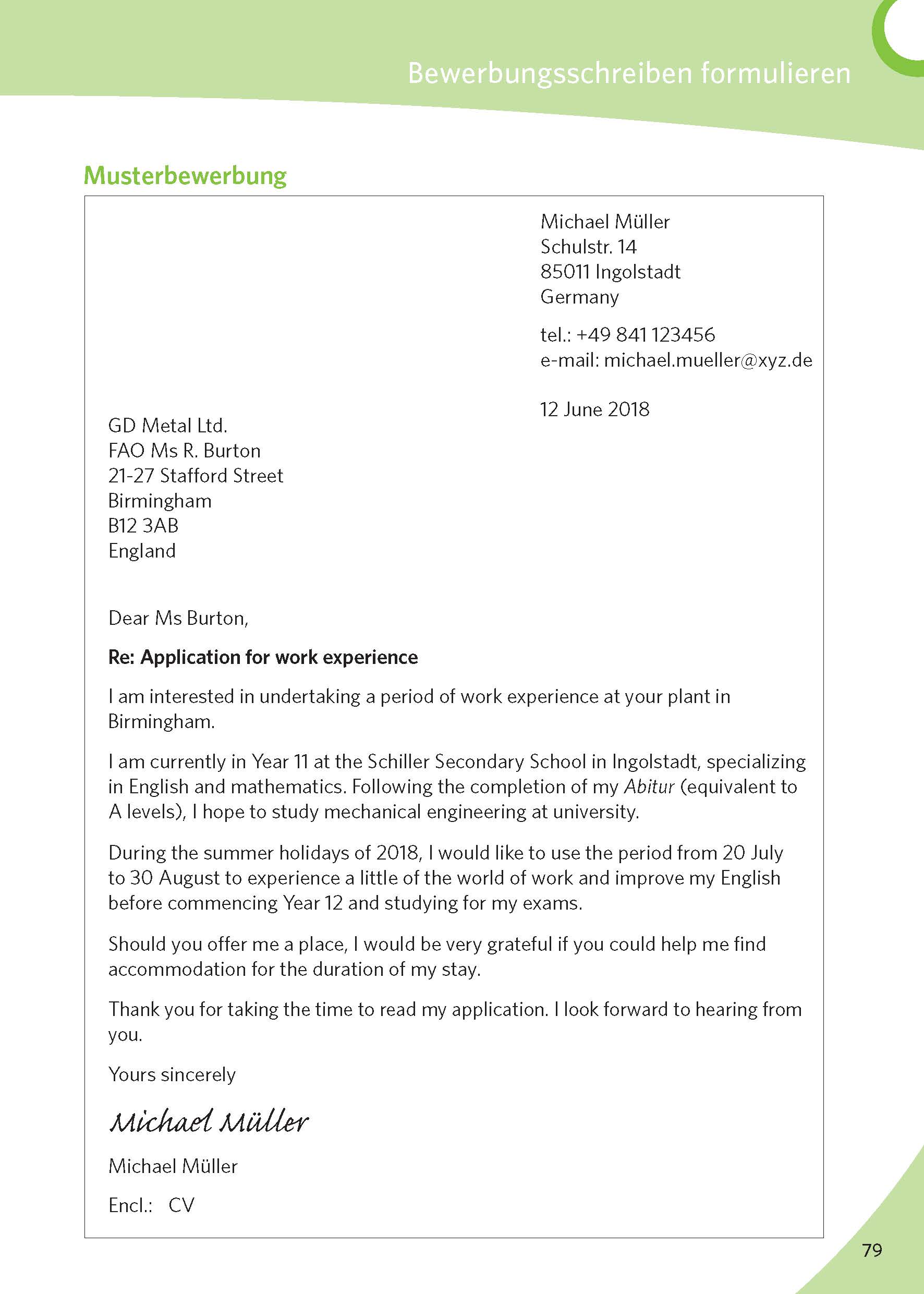 PONS Texte schreiben Englisch