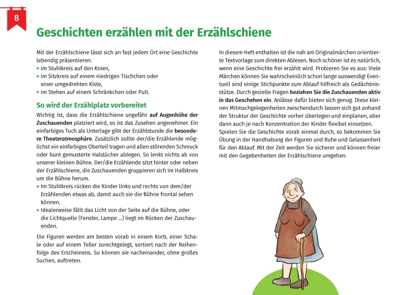 Der Kartoffelkönig. Erzählschienen-Figurenset
