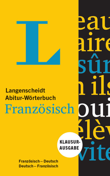 Langenscheidt Abitur-Wörterbuch Französisch - Buch und App