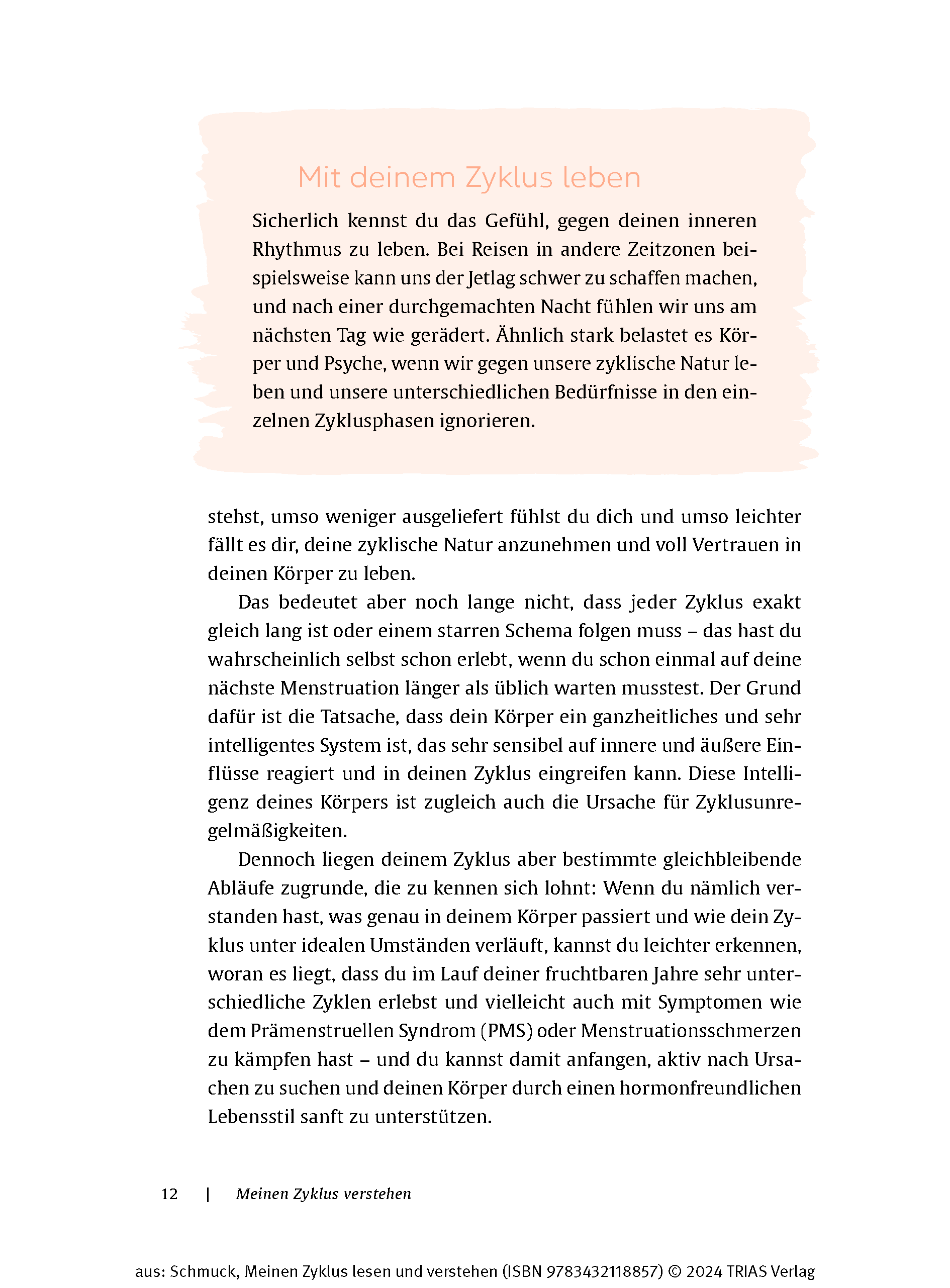 Meinen Zyklus lesen und verstehen Meinen Zyklus lesen und verstehen