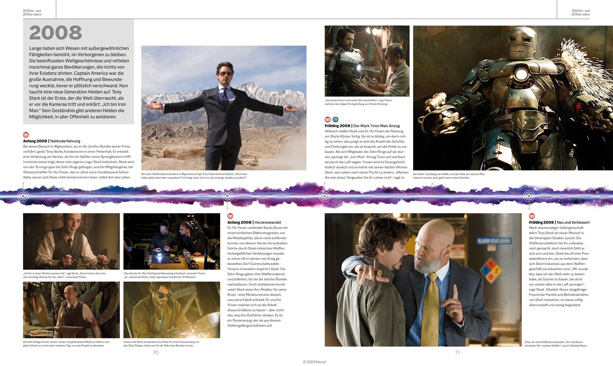 MARVEL Studios Marvel Timelines