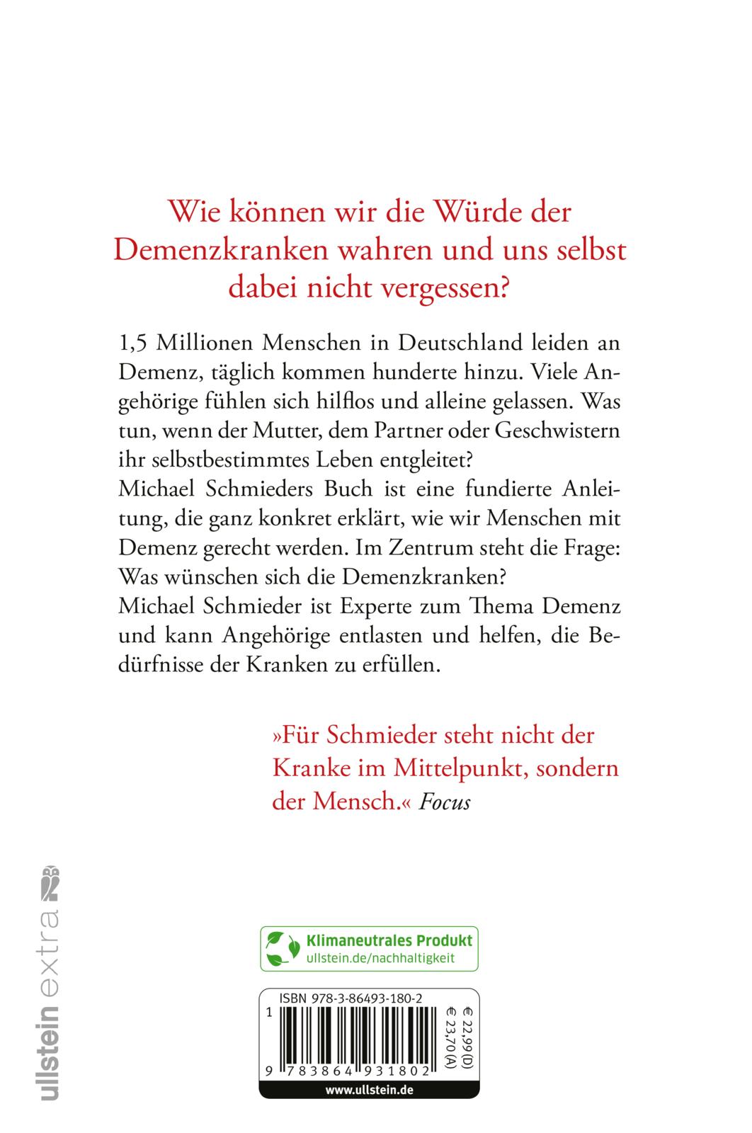 Dement, aber nicht vergessen Dement, aber nicht vergessen