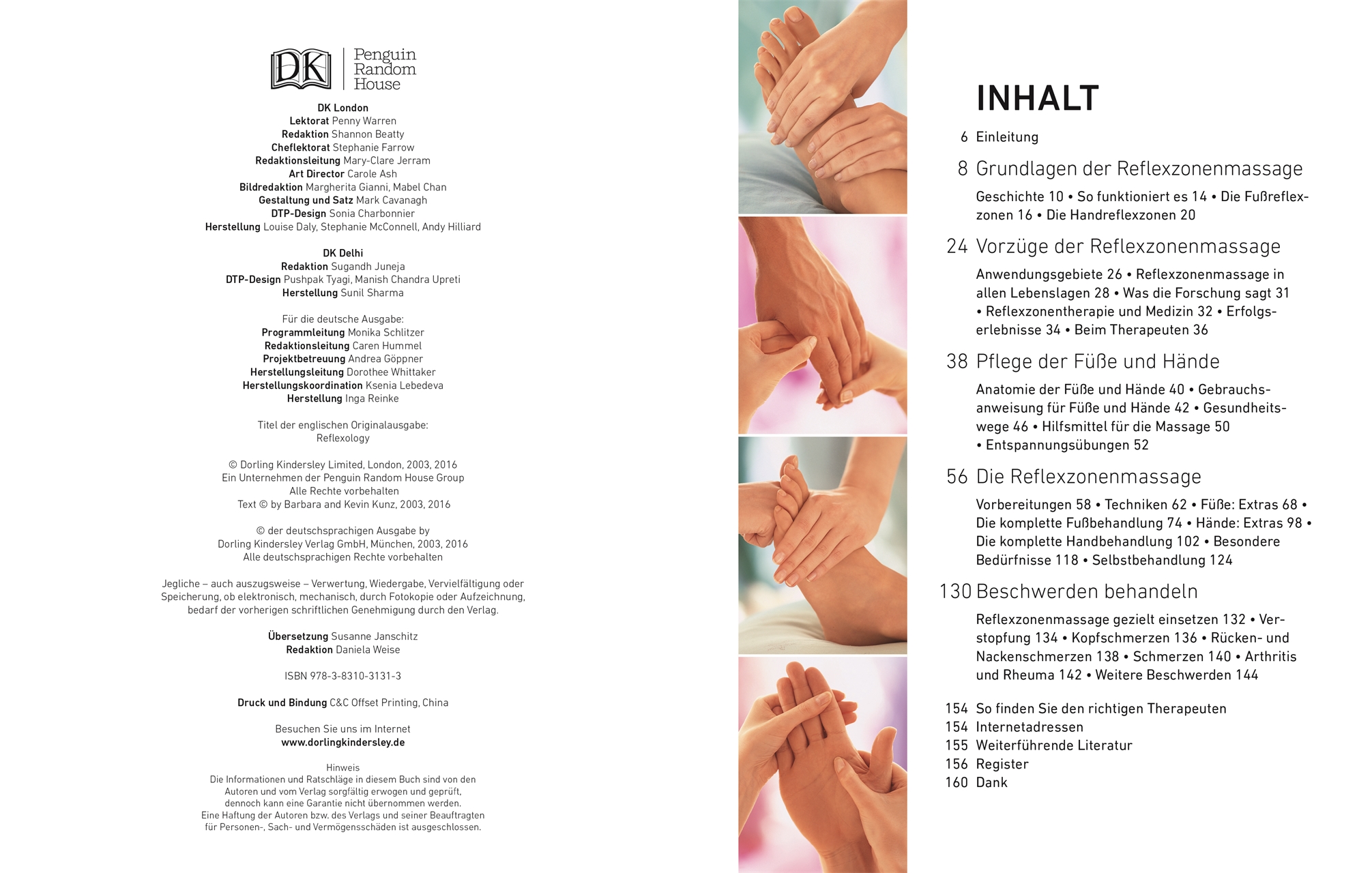 Reflexzonenmassage Reflexzonenmassage