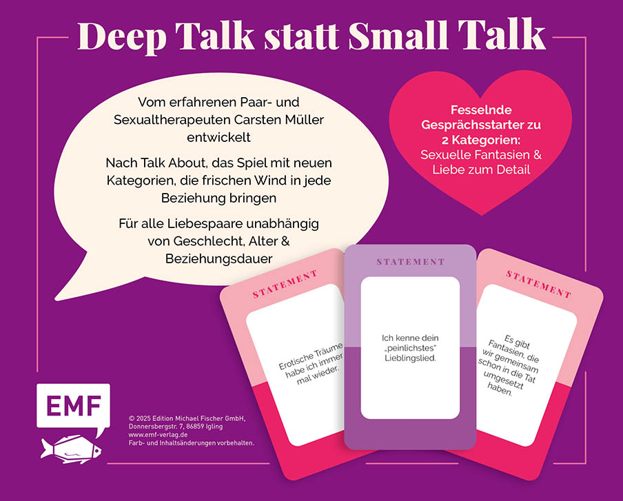 Kartenspiel: Talk about Sex – Das Kommunikationsspiel für Paare Kartenspiel: Talk about Sex – Das Kommunikationsspiel für Paare