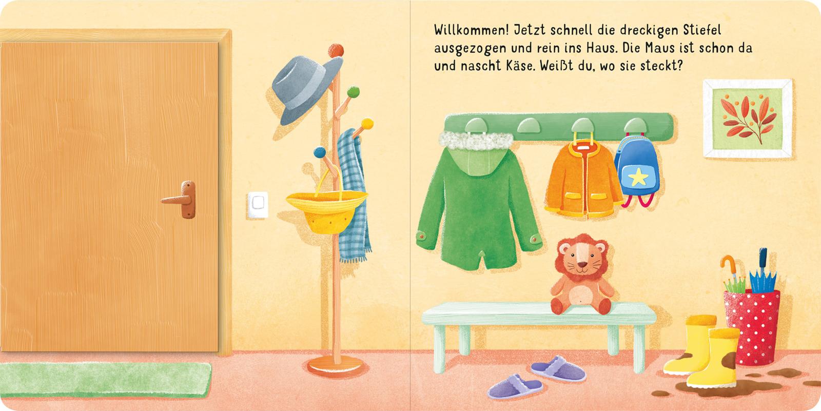 Klapp auf – schau rein: Bei uns zu Hause