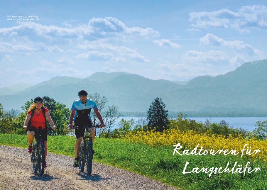 Radtouren für Langschläfer Oberbayern