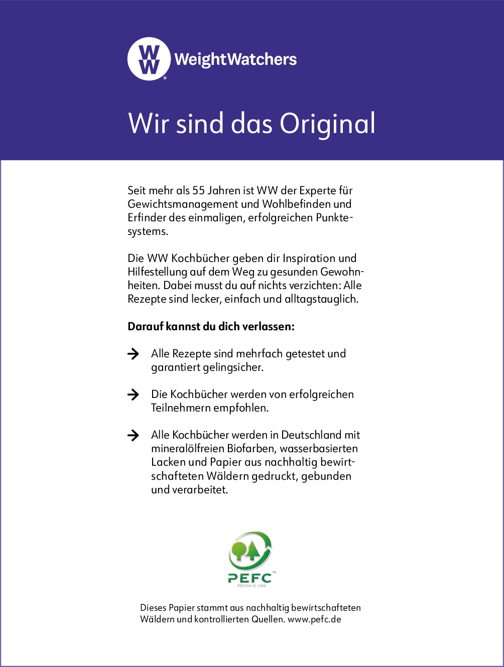 Weight Watchers - Genuss für draußen: