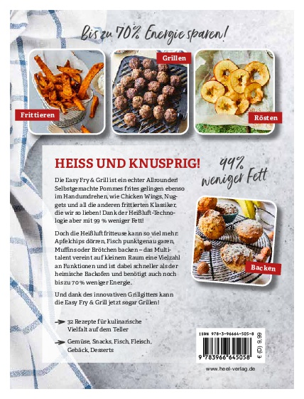 Tefal: Heißluftfritteuse Easy Fry & Grill Kochbuch und Rezeptbuch Tefal: Heißluftfritteuse Easy Fry & Grill Kochbuch und Rezeptbuch