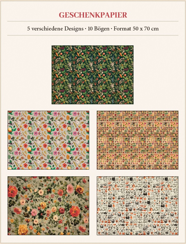 Geschenkpapier-Heft Kew Gardens