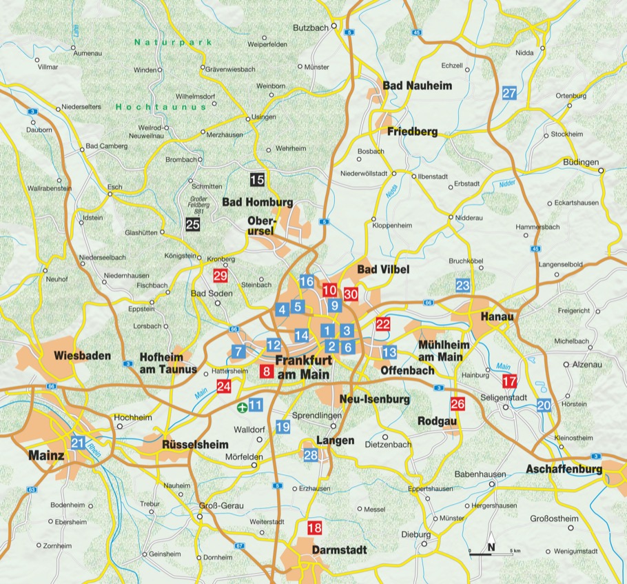 Radtouren für Langschläfer Frankfurt