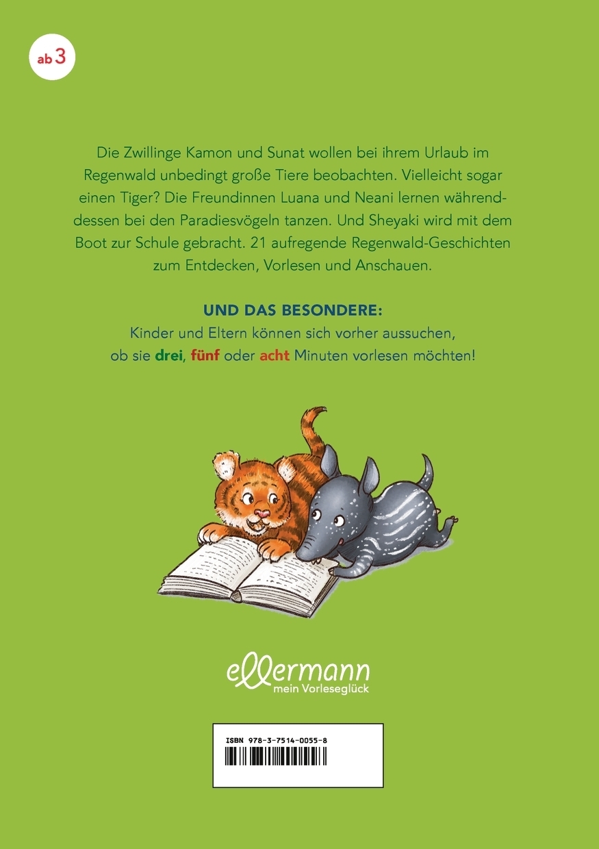 3-5-8 Minutengeschichten. Der Tapir tapst, der Tiger brüllt