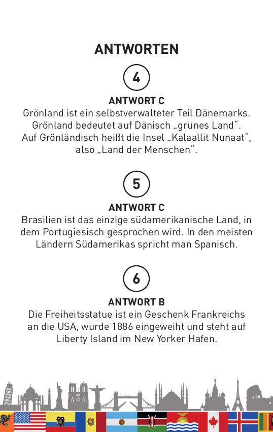 Das große Länder-Quiz I ab 10 Jahren