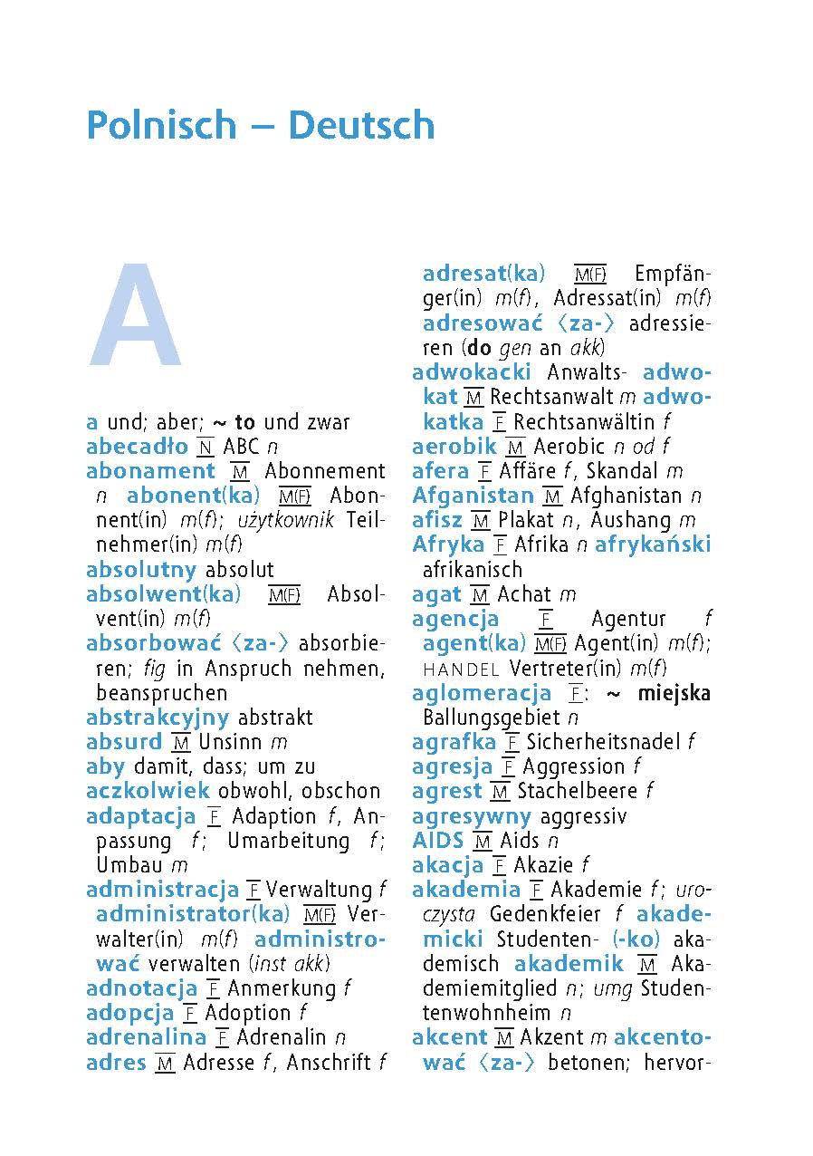 Langenscheidt Universal-Wörterbuch Polnisch