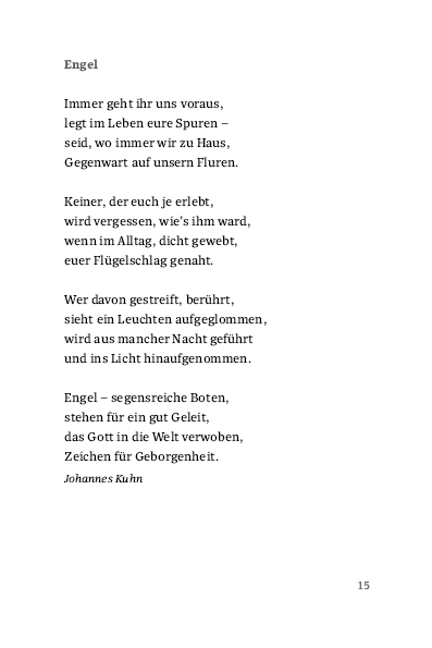 Ich sende Dir einen Engel – Großdruck