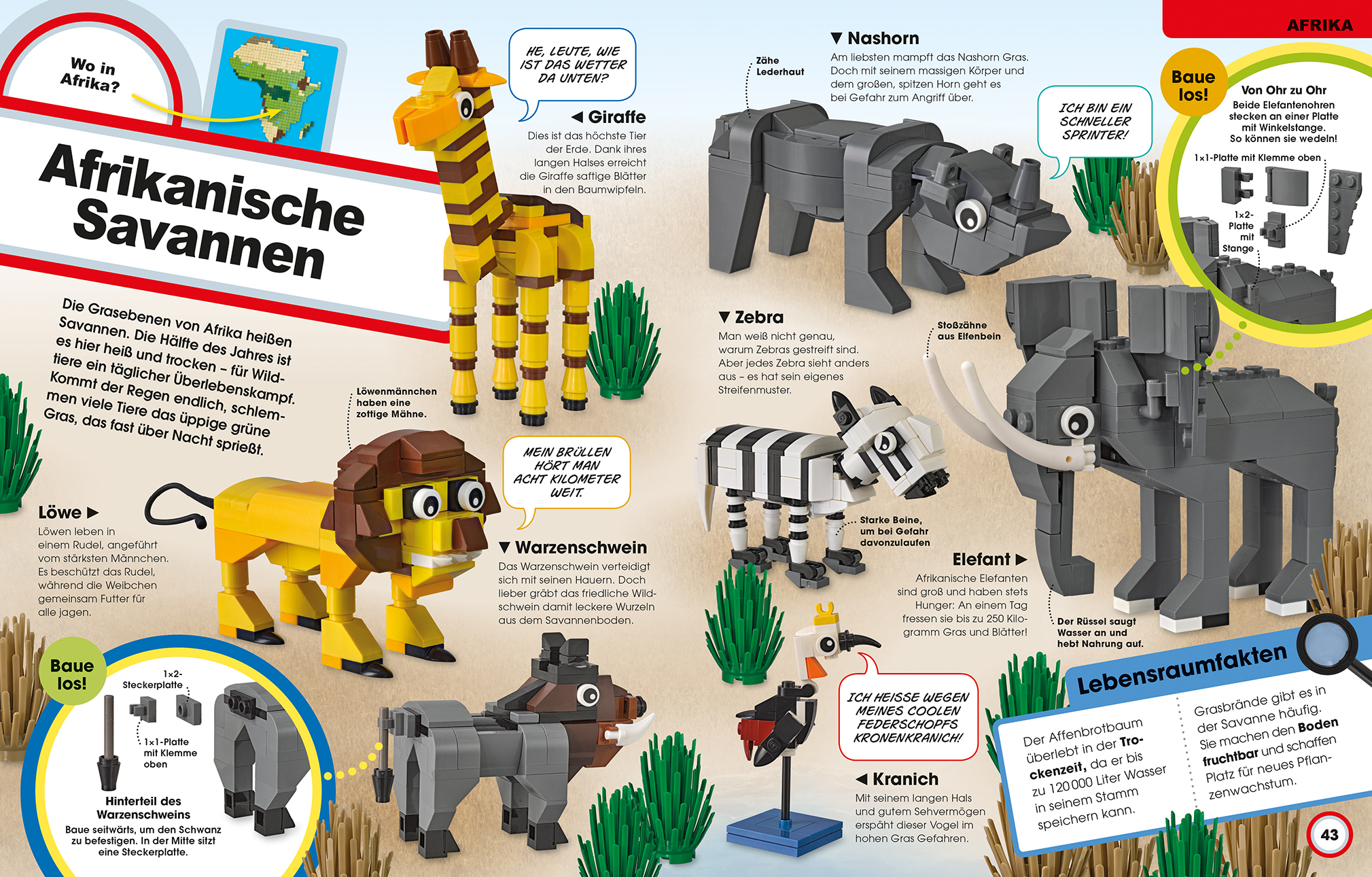 LEGO® Ideen Tiere der Welt