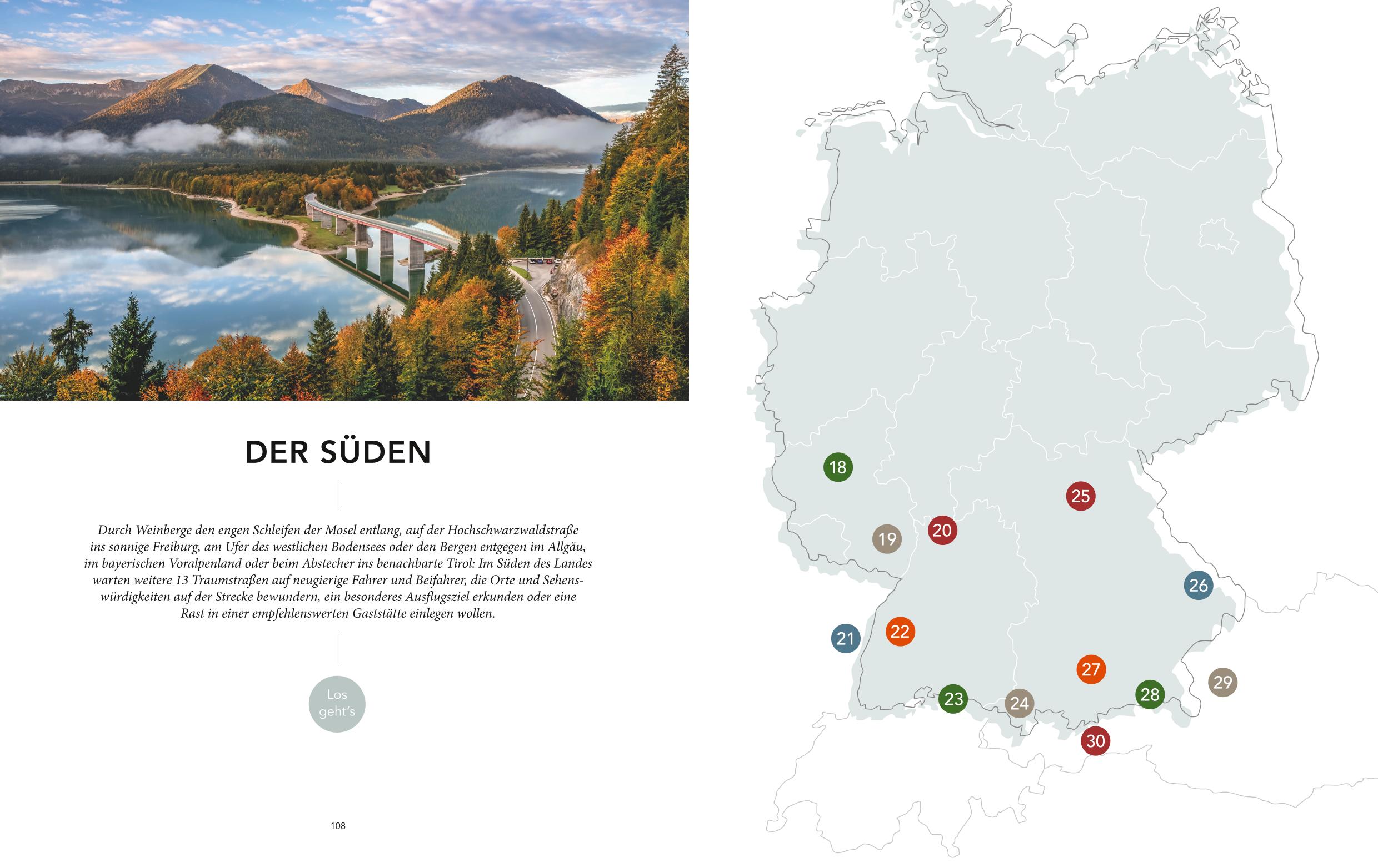HOLIDAY Reisebuch: Einfach losfahren. 30 Traumstraßen vor der Haustür entdecken