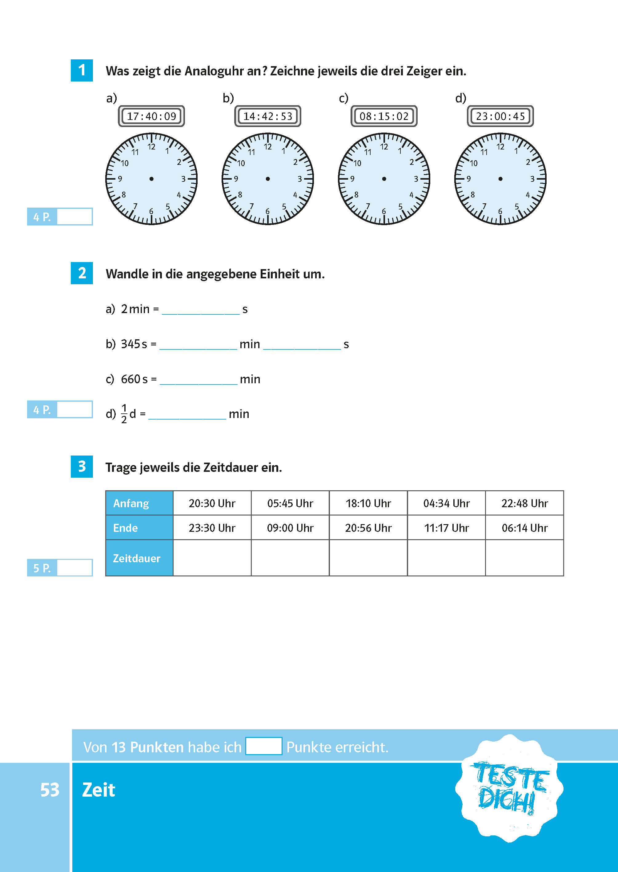 PONS Der große Testblock Mathematik 5./6. Klasse