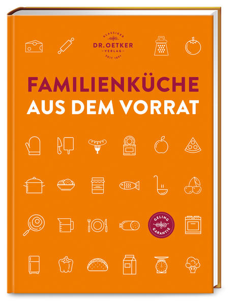 Familienküche aus dem Vorrat