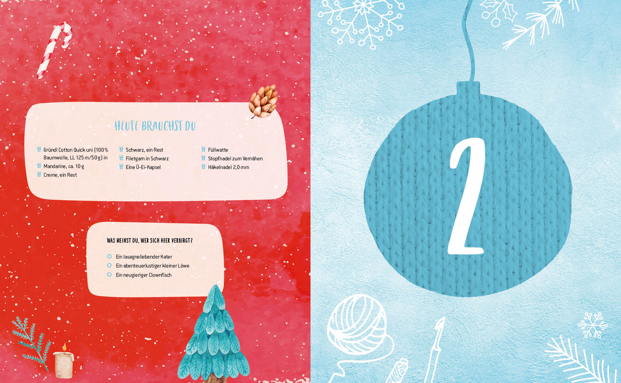 Mein Adventskalender-Häkelbuch: Helden der Kindheit