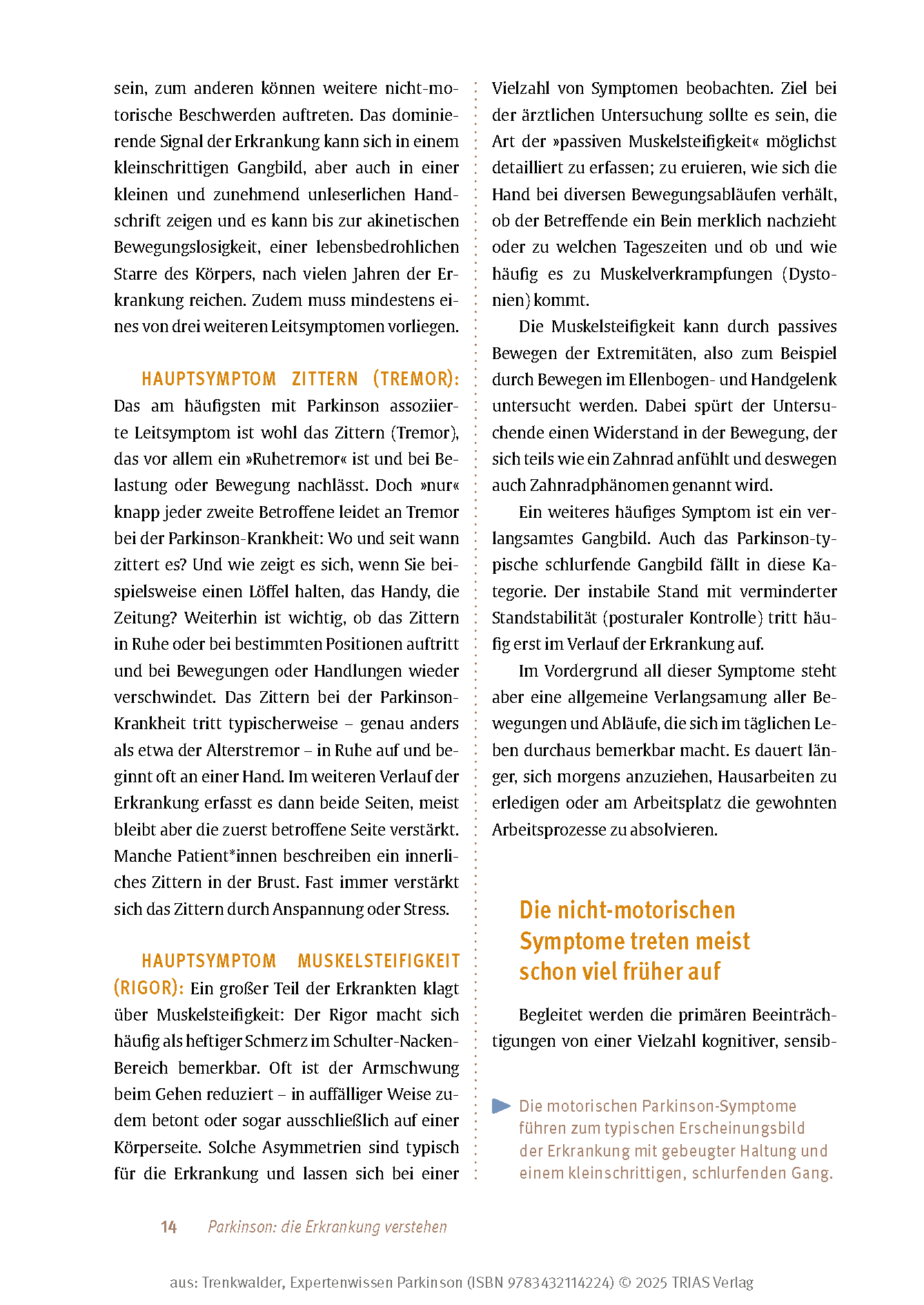 Expertenwissen: Parkinson