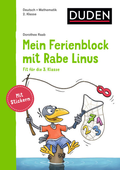 Mein Ferienblock mit Rabe Linus – Fit für die 3. Klasse