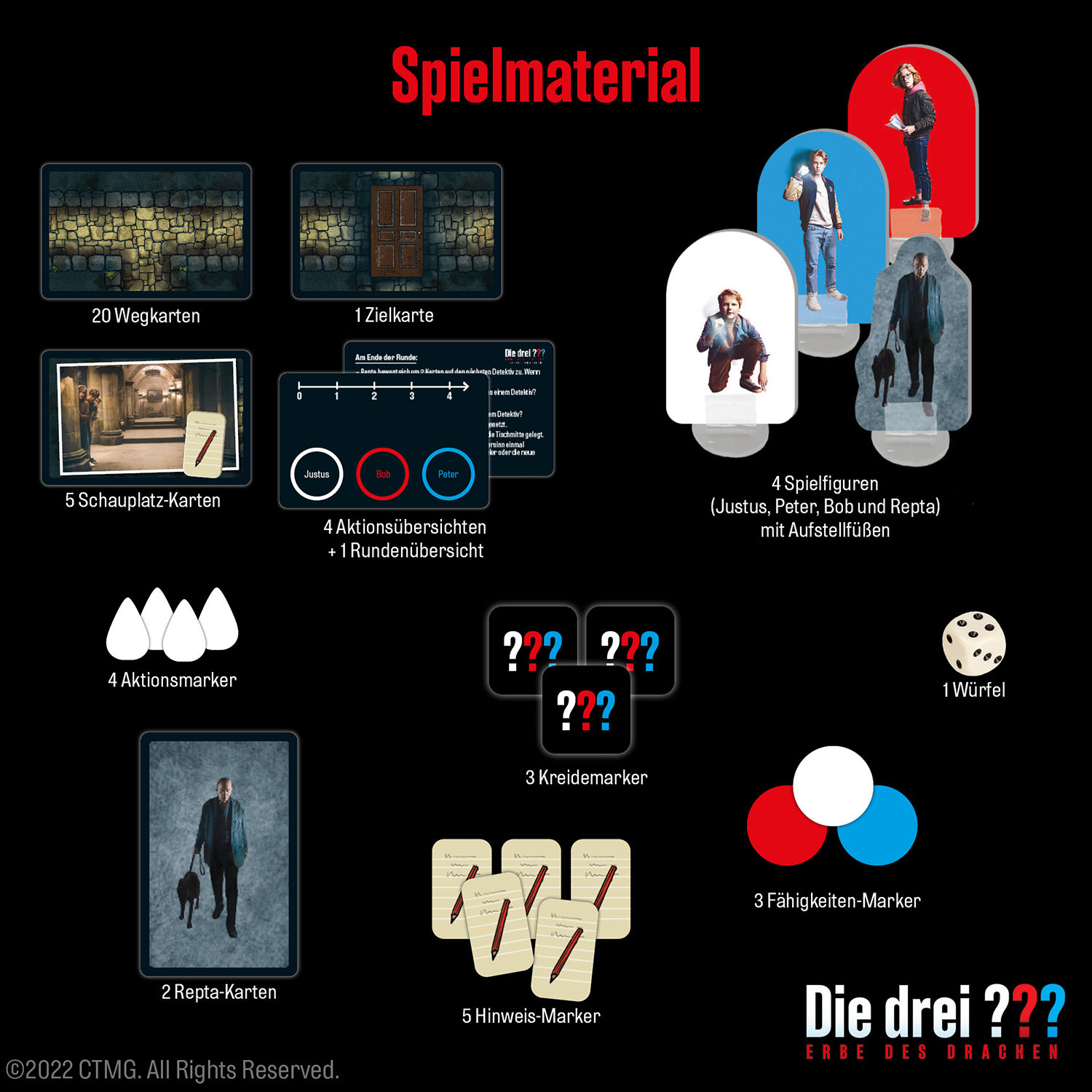 Die drei ??? Erbe des Drachen Spiel zum Film