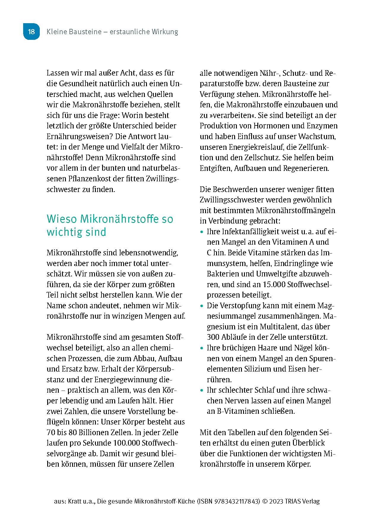 Die gesunde Mikronährstoff-Küche