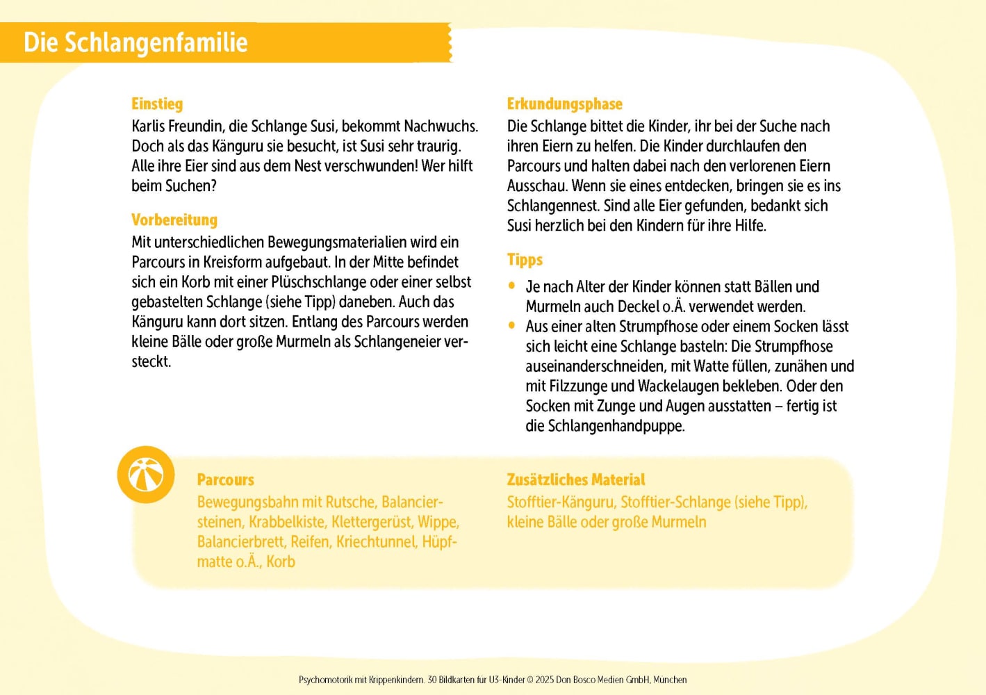 Psychomotorik mit Krippenkindern