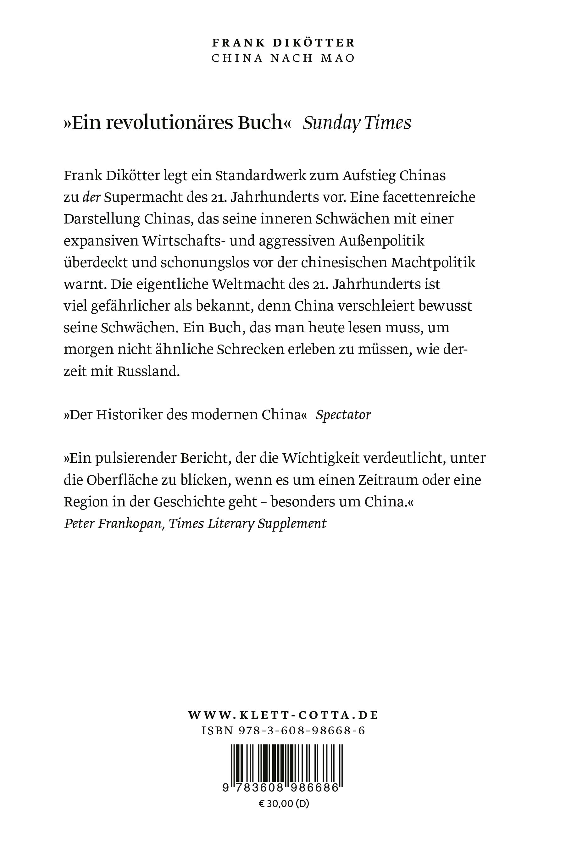 China nach Mao