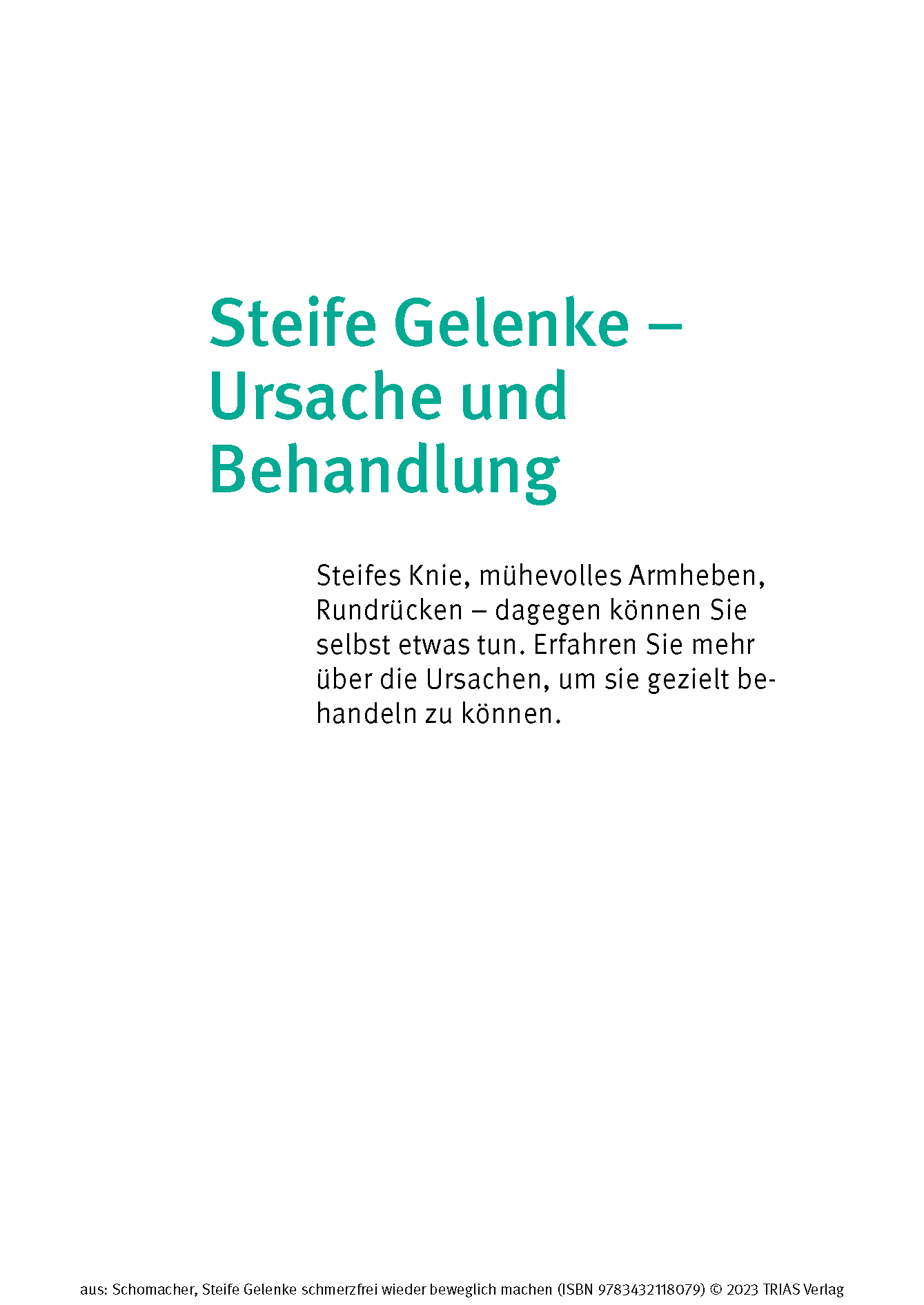 Steife Gelenke schmerzfrei wieder beweglich machen Steife Gelenke schmerzfrei wieder beweglich machen