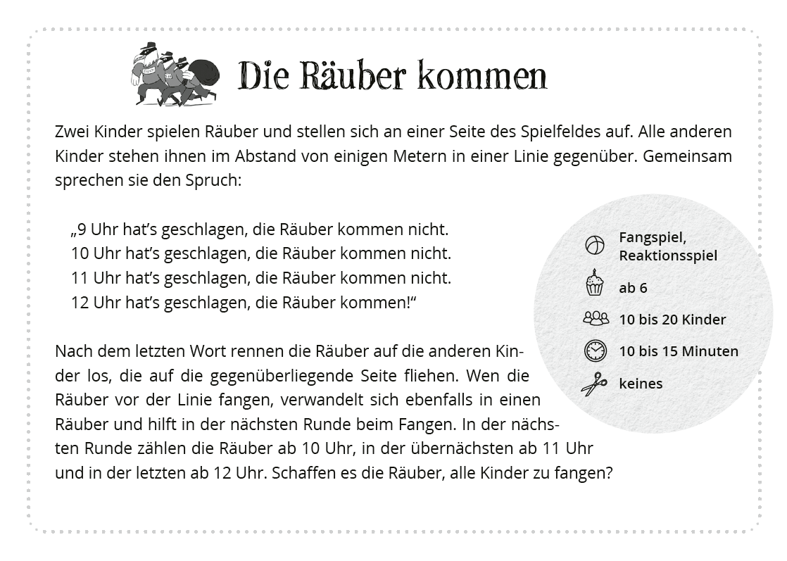 Spiele für Pausenhof und Halle