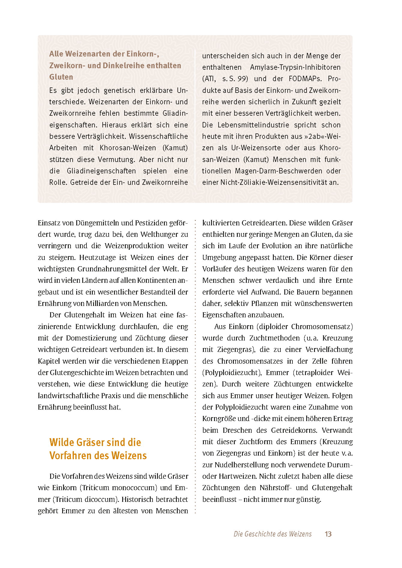 Expertenwissen: Zöliakie