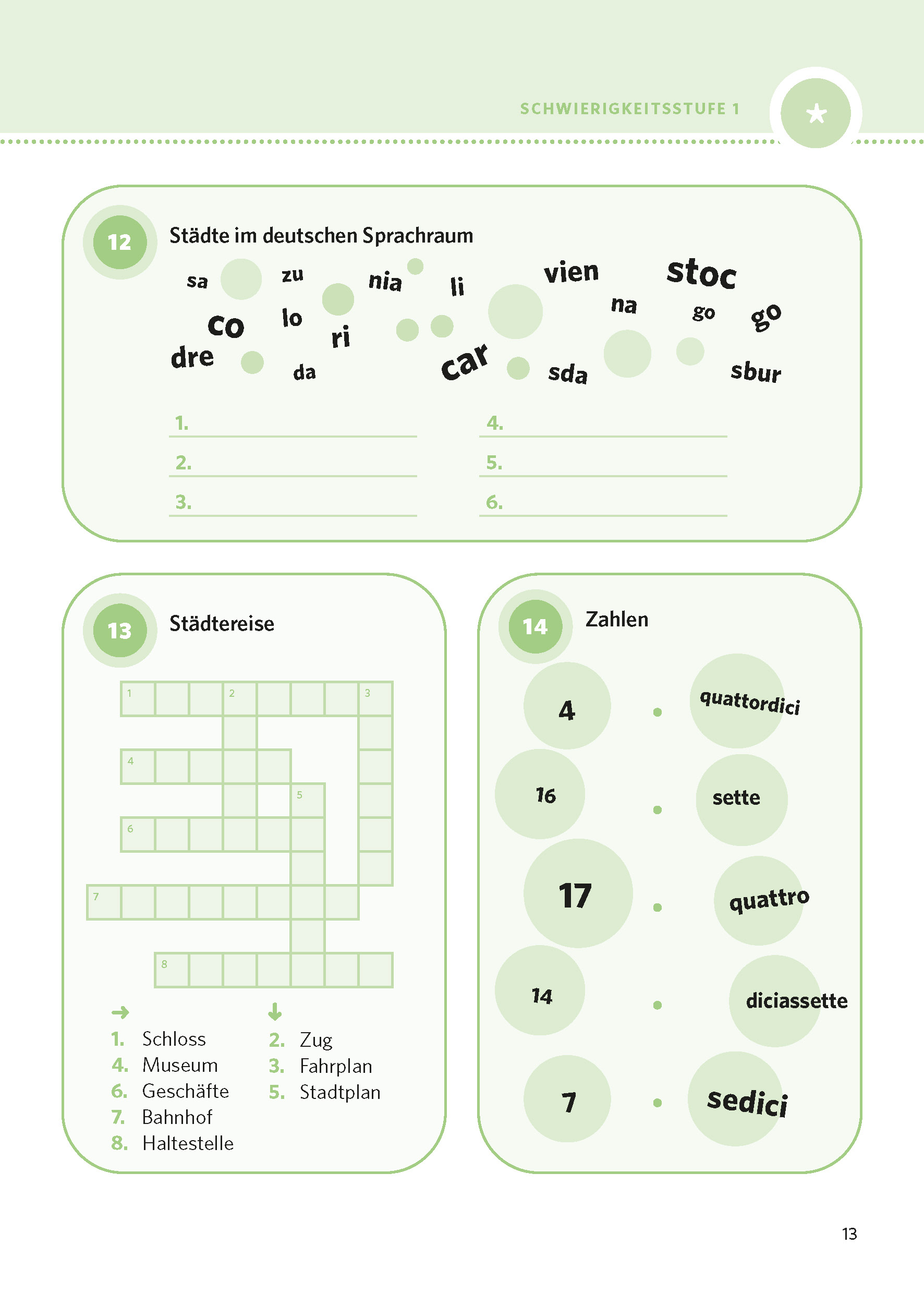 PONS Italienisch zum Quizzen