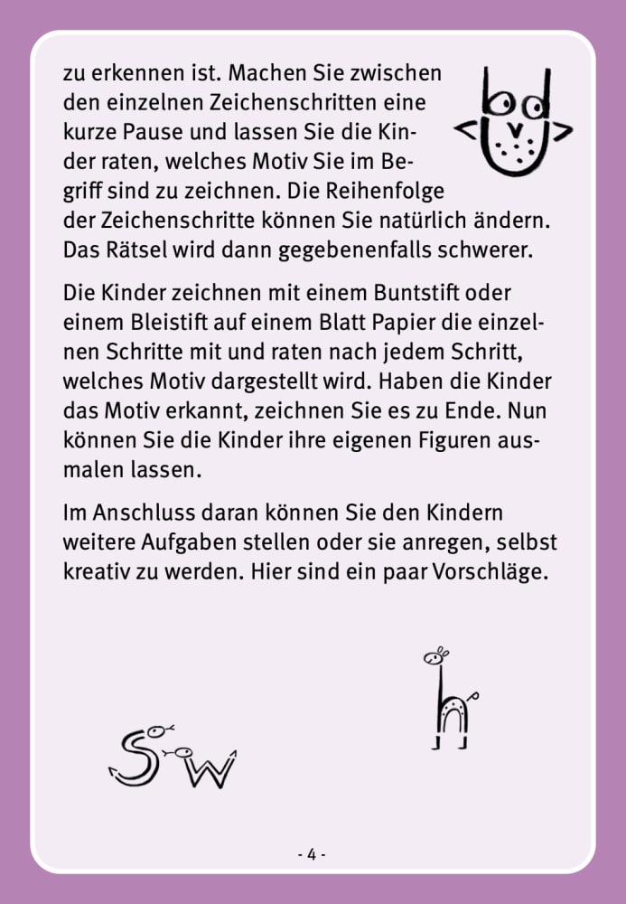 Montagsmaler. Bilderrätsel aus Zahlen und Buchstaben für den Stundeneinstieg