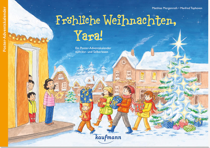 Fröhliche Weihnachten, Yara! - Ein Poster-Adventskalender zum Vorlesen und Ausschneiden