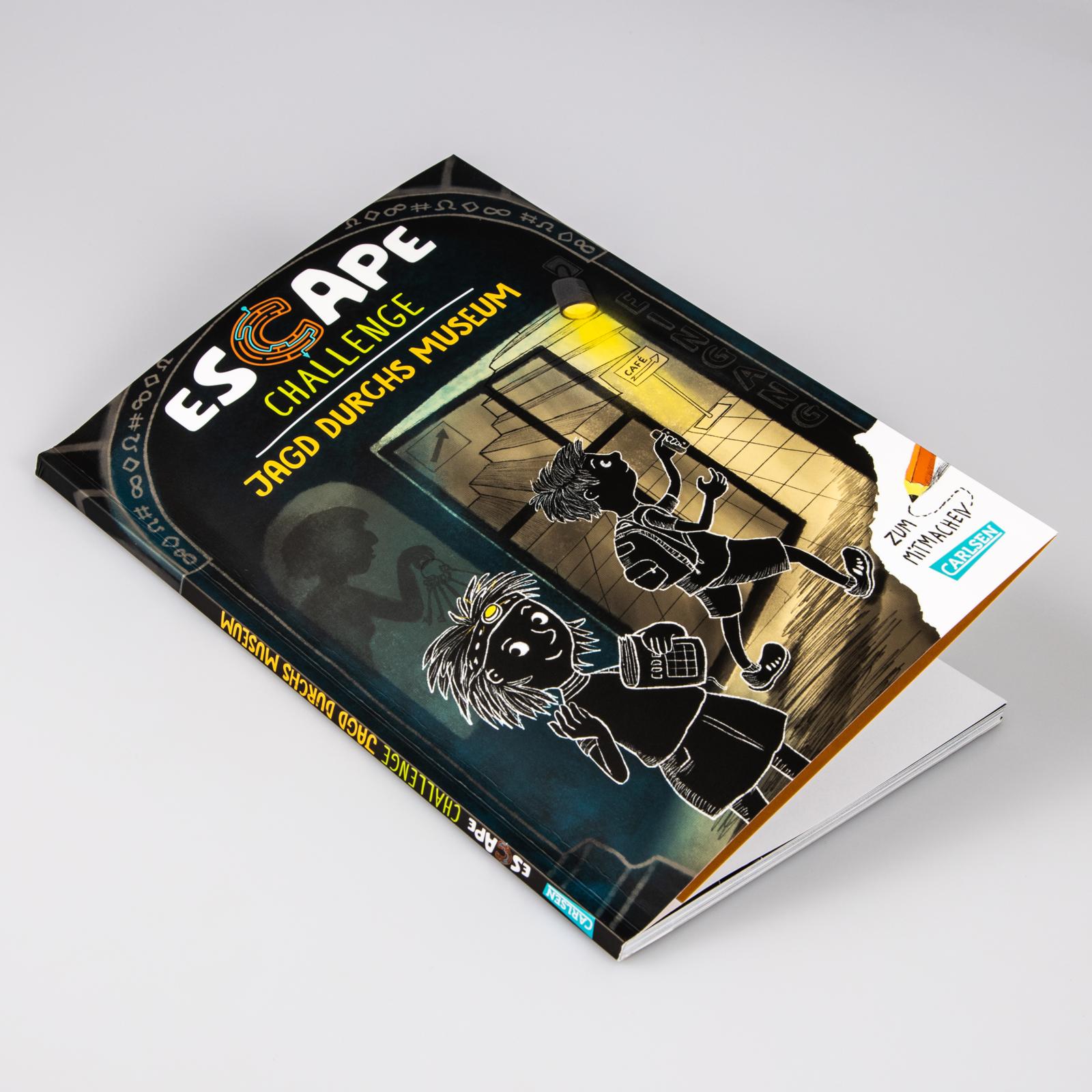 Escape-Buch für Grundschulkinder: Escape Challenge: Jagd durchs Museum