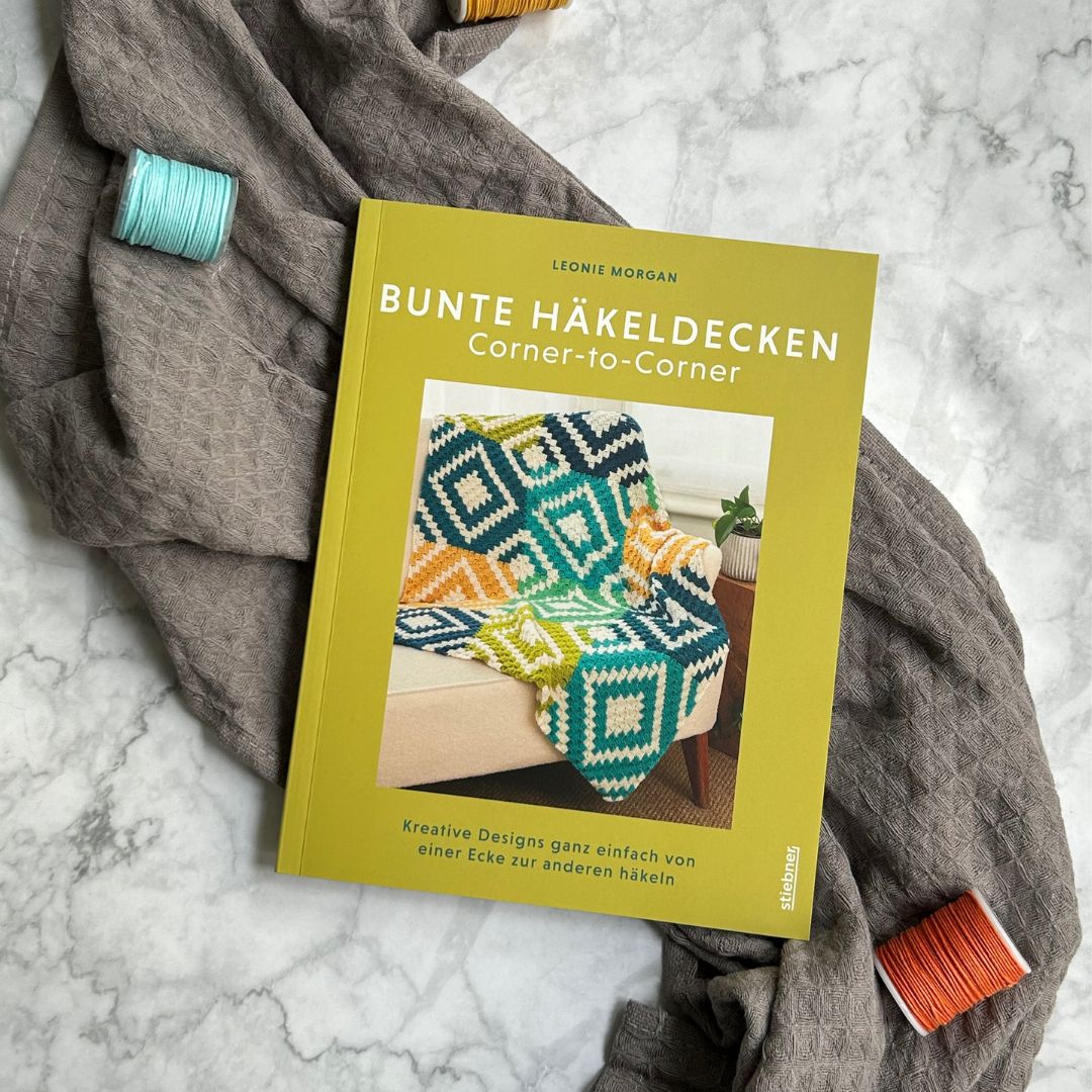 Bunte Häkeldecken Corner-to-Corner